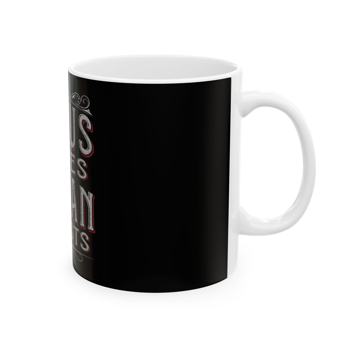 Jesus Saves, Satan Invests | Mug, (11oz, 15oz)