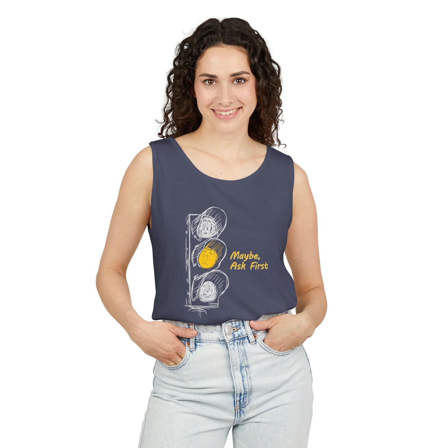 Consent - Yellow Light | Tank Top