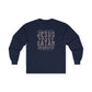 Jesus Saves Satan Invests | Long Sleeve Tee