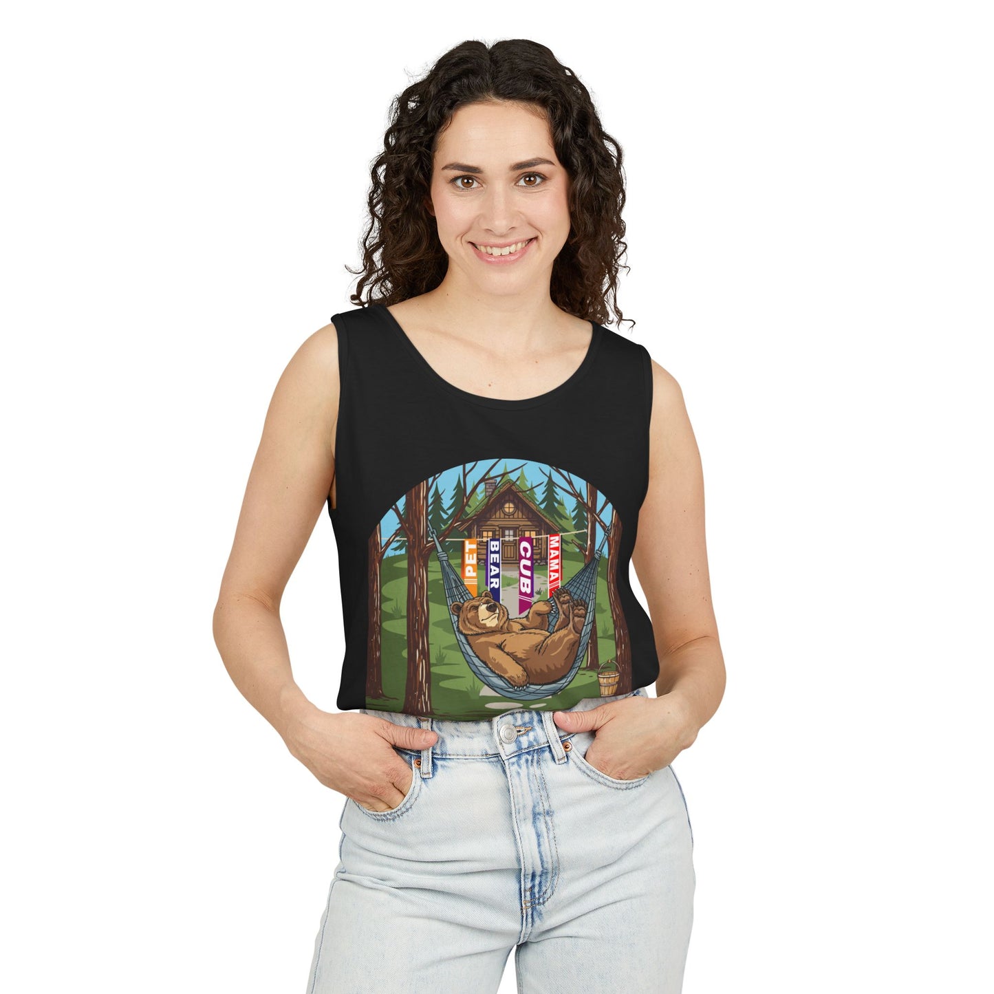 Campy Wuzzy Acres: Sash Queen Retirement Village Tank Top – NAB 2026 Fundraiser Shirt