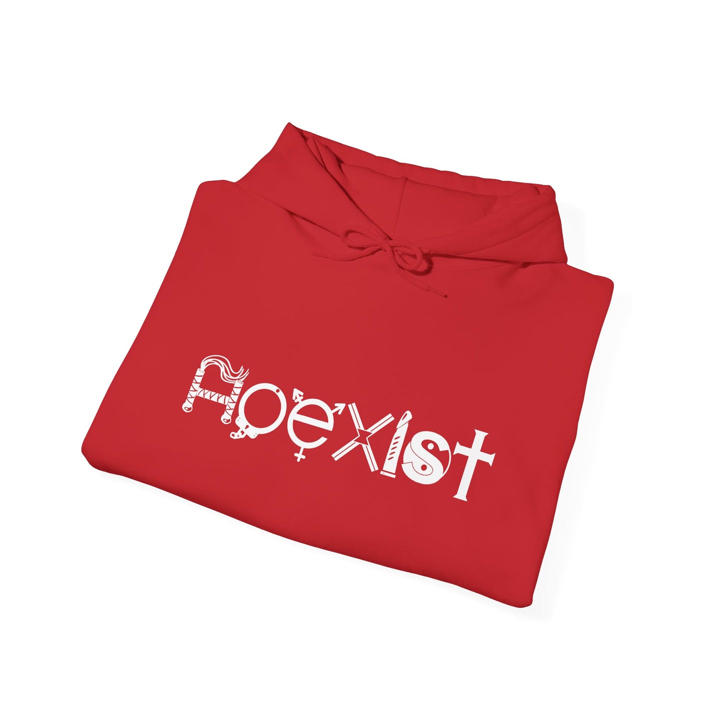 HOEXIST (White Letters) | Hoodie