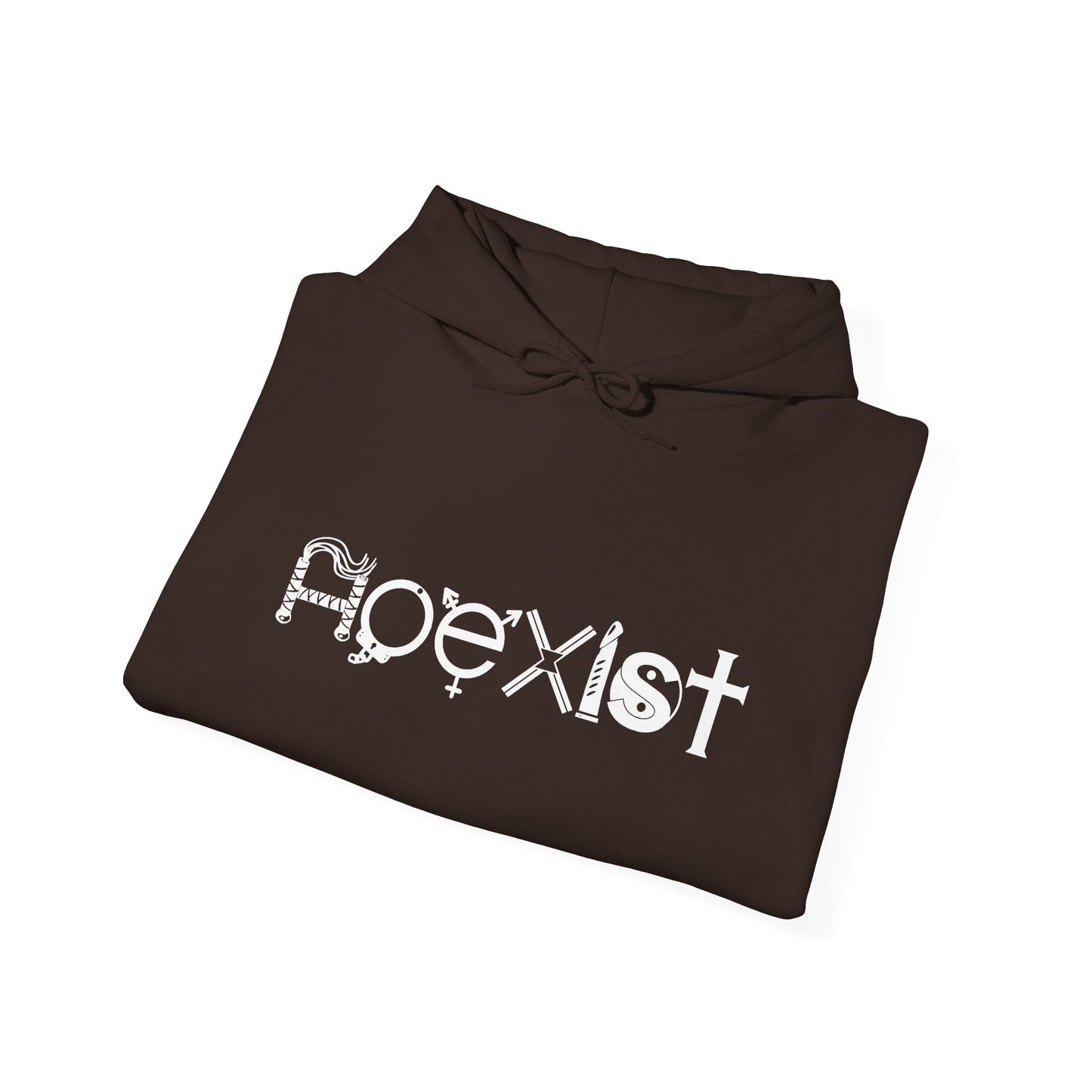 HOEXIST (White Letters) | Hoodie