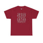 Jesus Saves, Satan Invests | T-Shirt