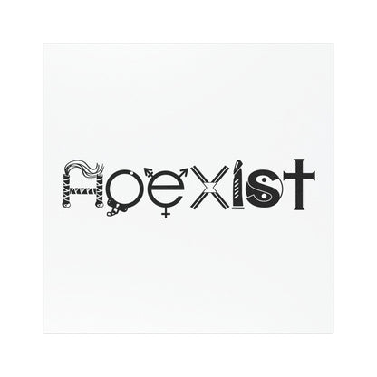 HOEXIST | Magnetic Bumper Sticker