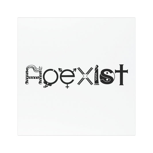 HOEXIST | Magnetic Bumper Sticker