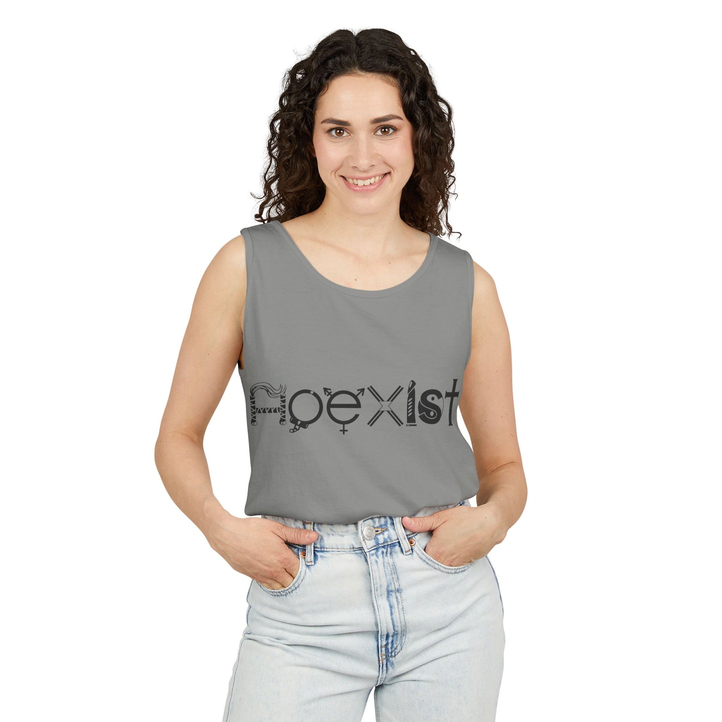 HOEXIST - Black | Tank Top