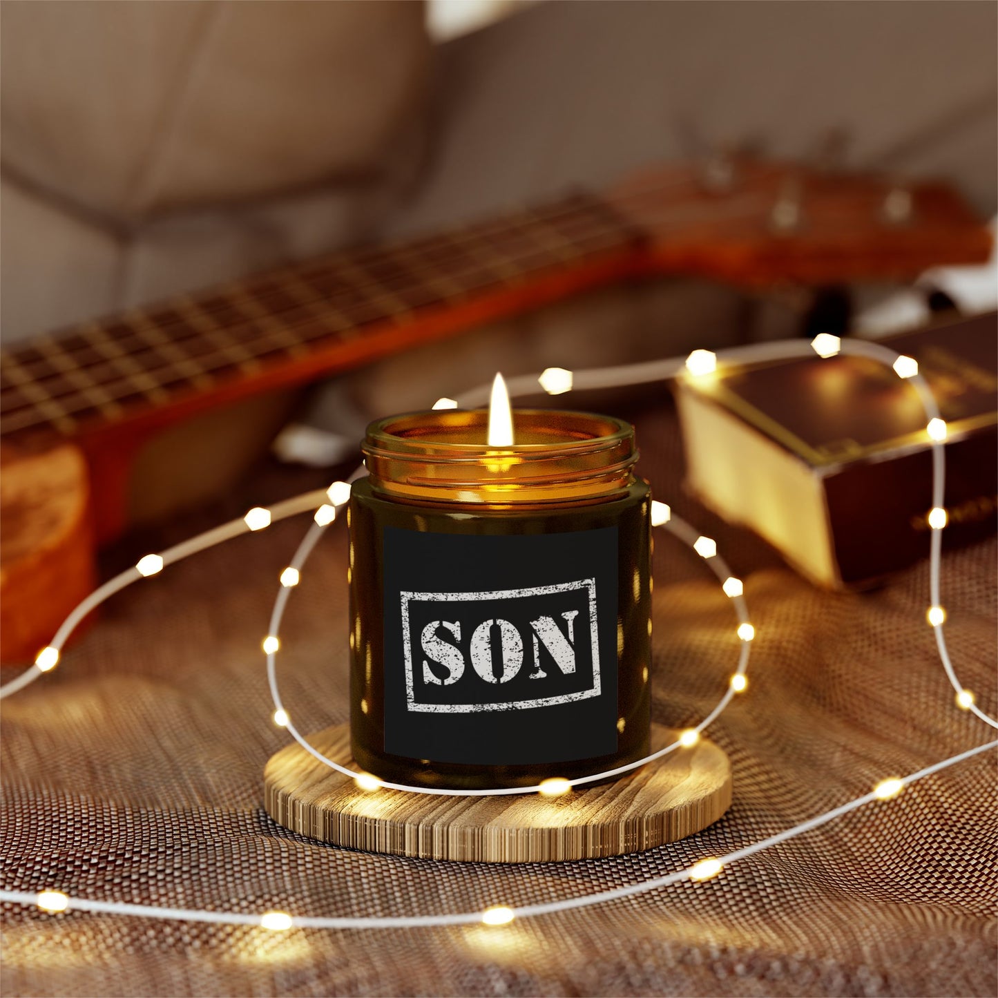 Son | Scented Candles, Coconut Apricot Wax (4oz, 9oz)