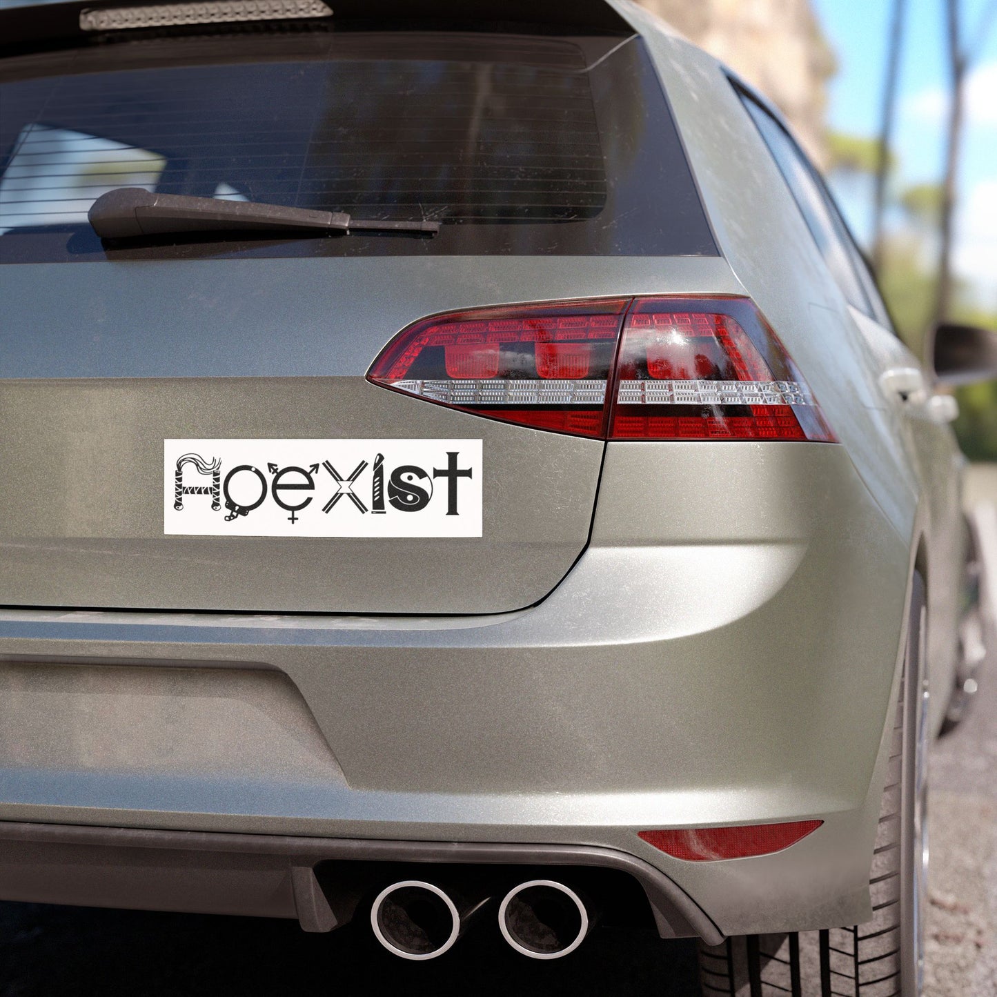 HOEXIST | Magnetic Bumper Sticker