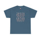 Jesus Saves, Satan Invests | T-Shirt