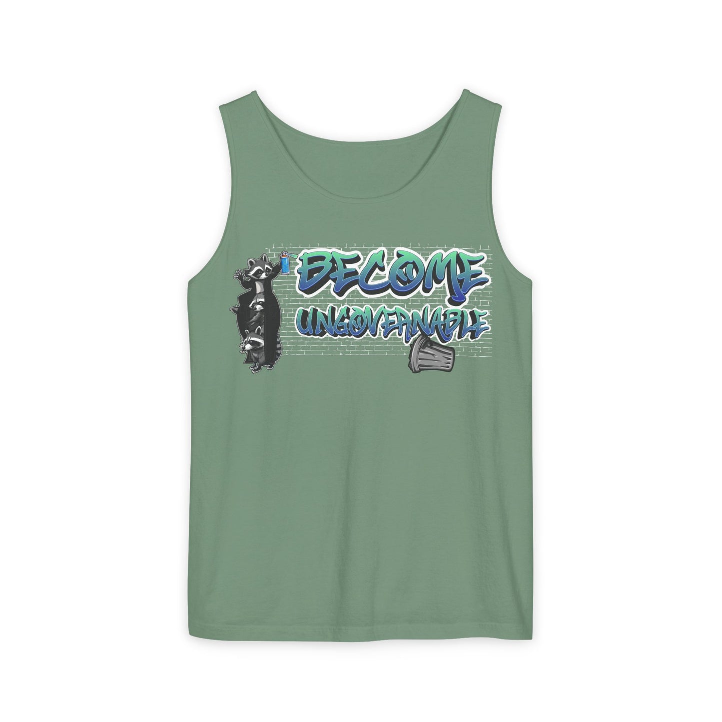 Become Ungovernable | Tank Top - Motivational Tee, Workout Shirt, Summer Style, Gym Gear, Inspirational Apparel