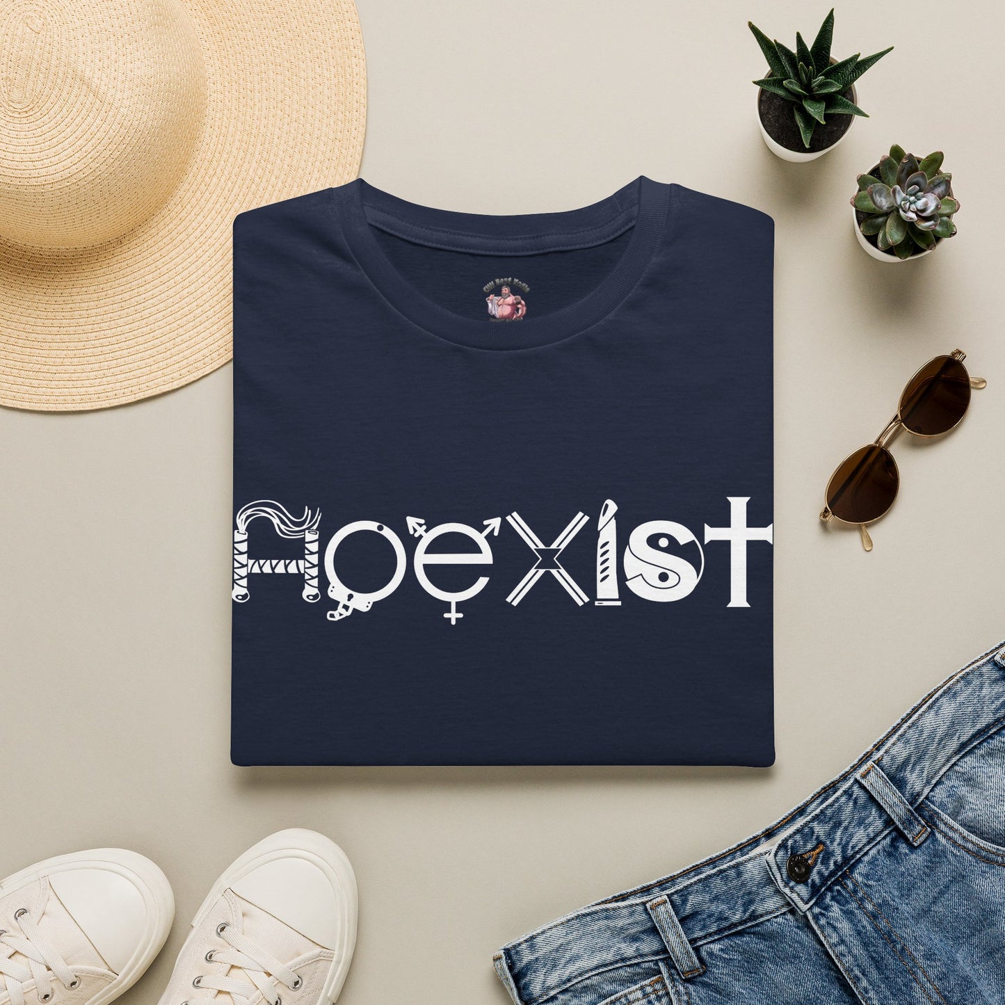 HOEXIST (White Letters)  | T-Shirt