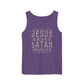 Jesus Saves, Satan Invests | Tank Top