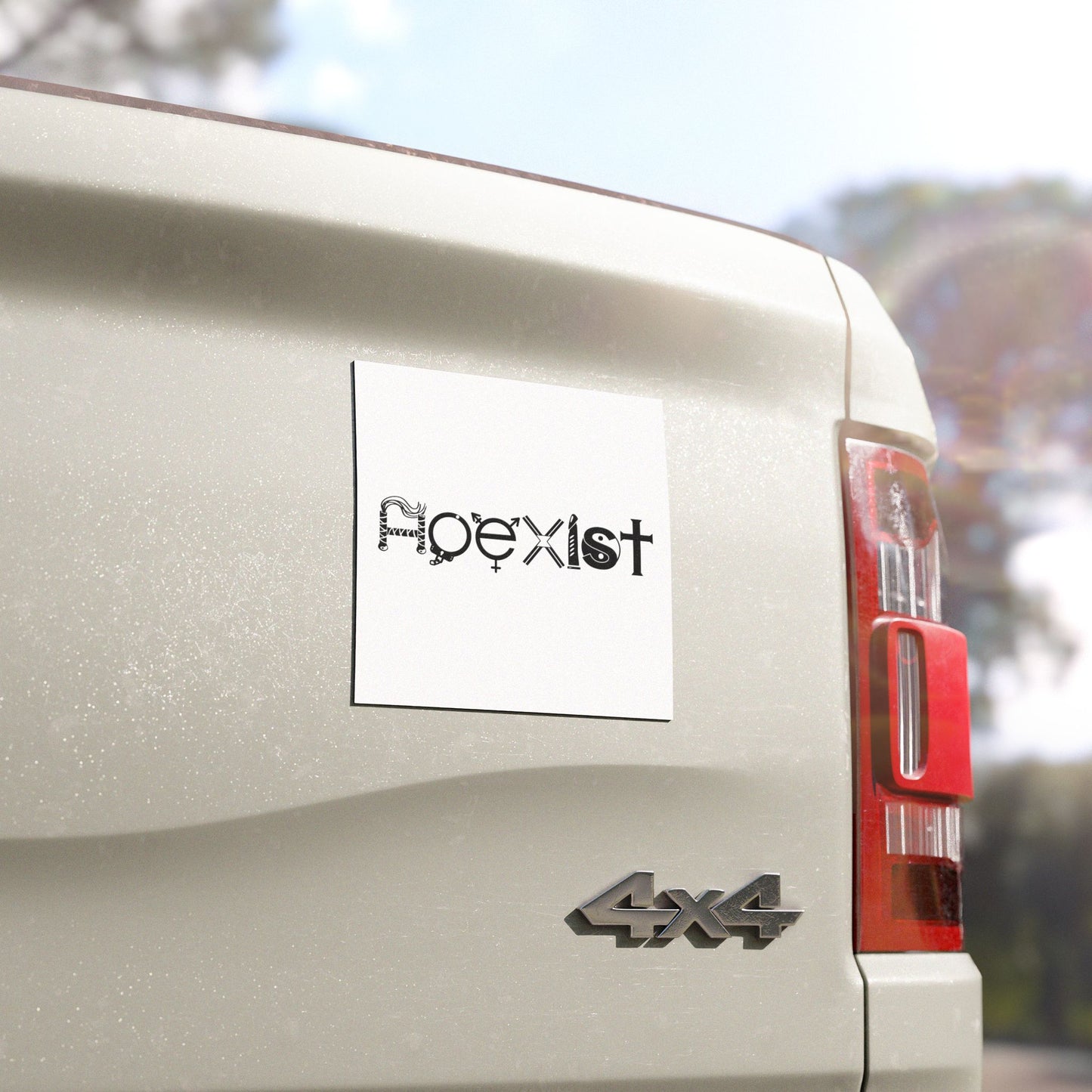 HOEXIST | Magnetic Bumper Sticker