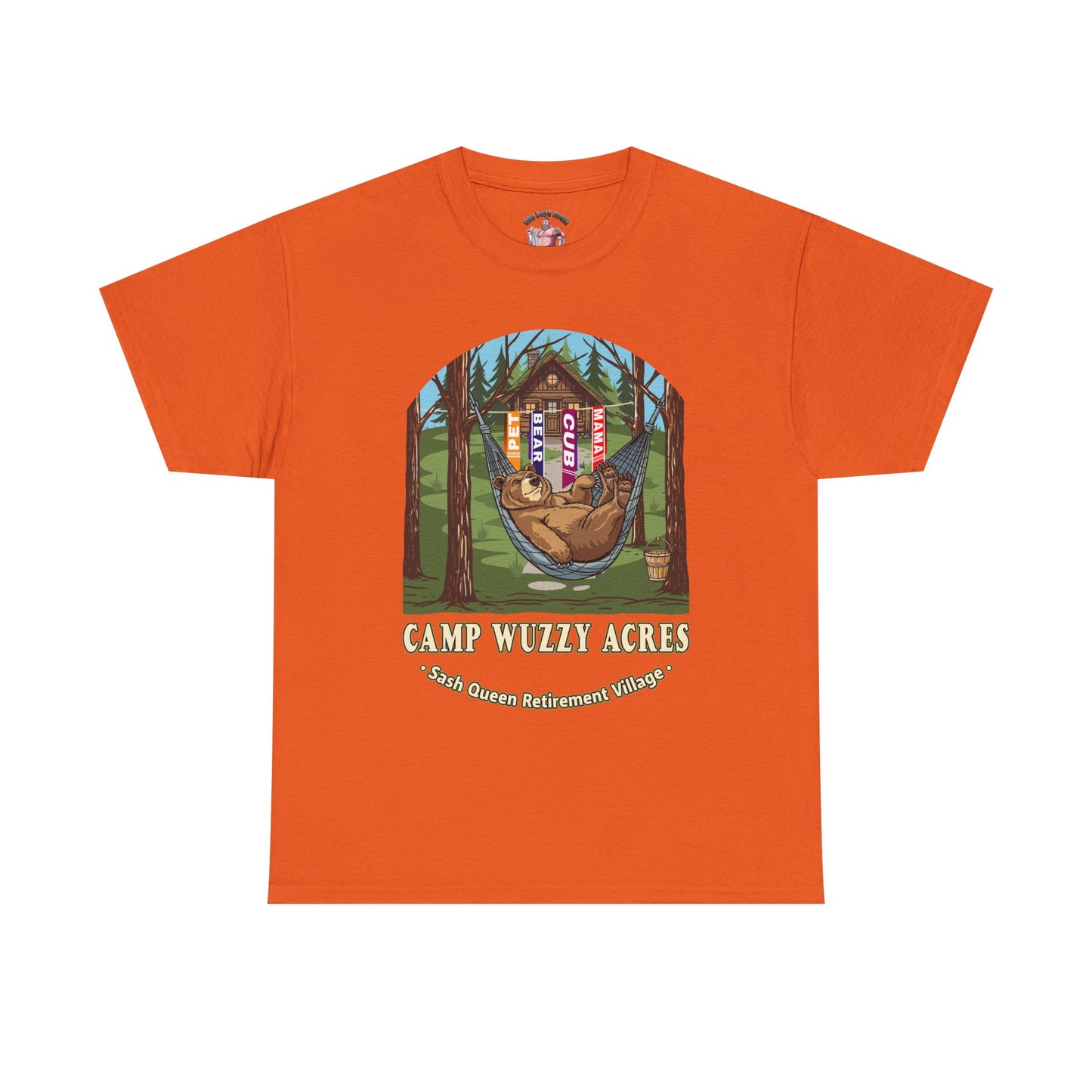 Campy Wuzzy Acres: Sash Queen Retirement Village Tee – NAB 2026 Fundraiser Shirt