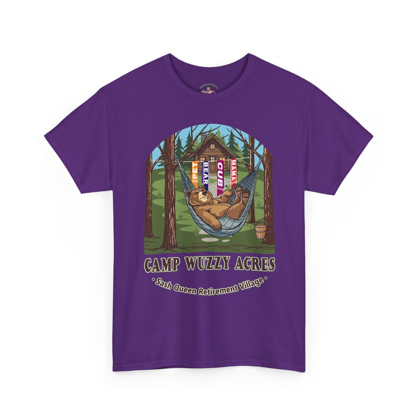 Campy Wuzzy Acres: Sash Queen Retirement Village Tee – NAB 2026 Fundraiser Shirt