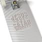 Jesus Saves, Satan Invests | Kiss Cut Sticker
