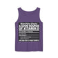 Vitamin D Nutrition Facts Tank Top — Funny Bear-Themed Sunlight Shirt