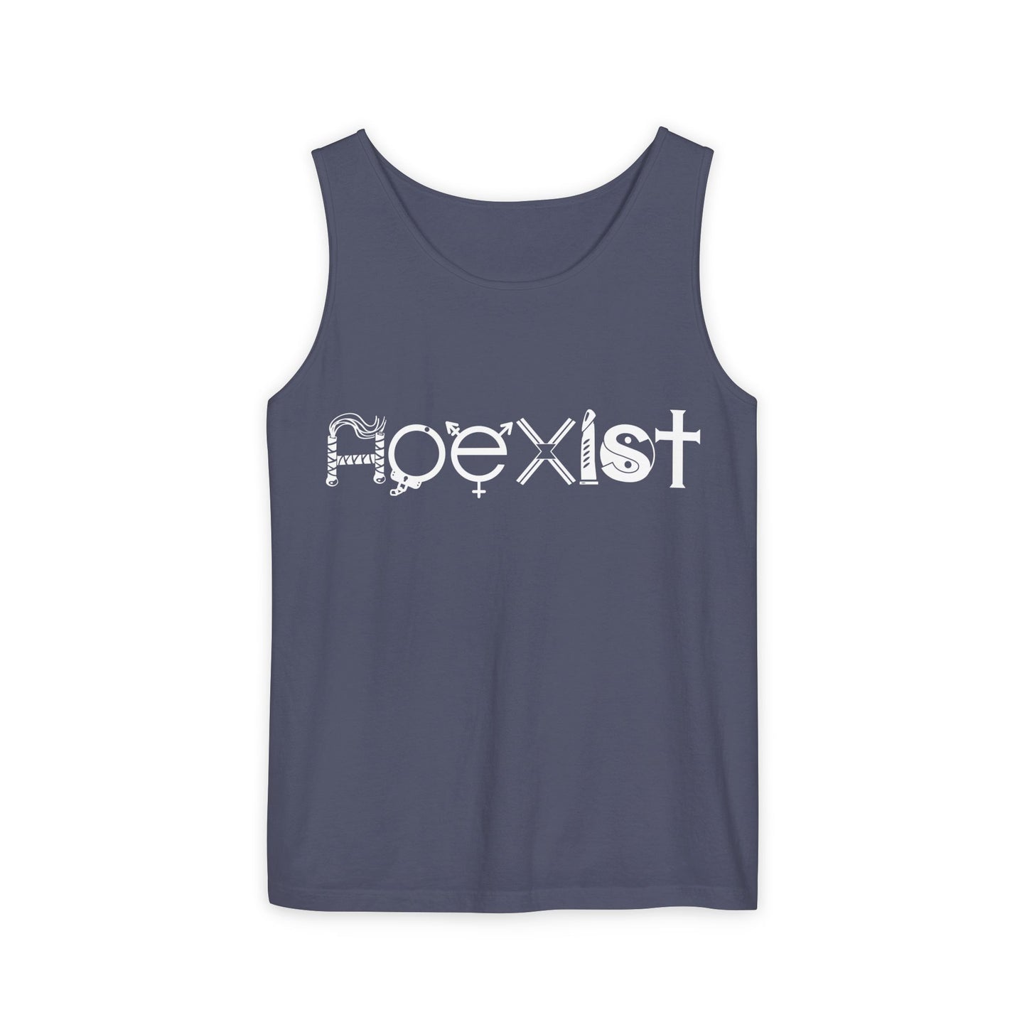 HOEXIST (White Letters) | Tank Top