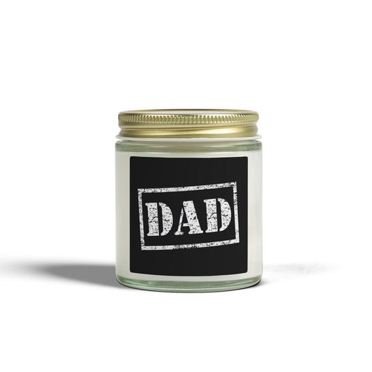 Dad | Scented Candles, Coconut Apricot Wax (4oz, 9oz)