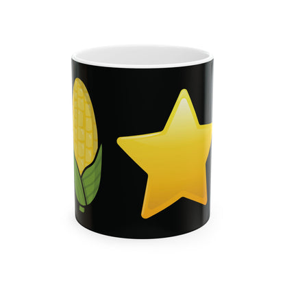 Corn Star | Ceramic Mug, (11oz, 15oz)