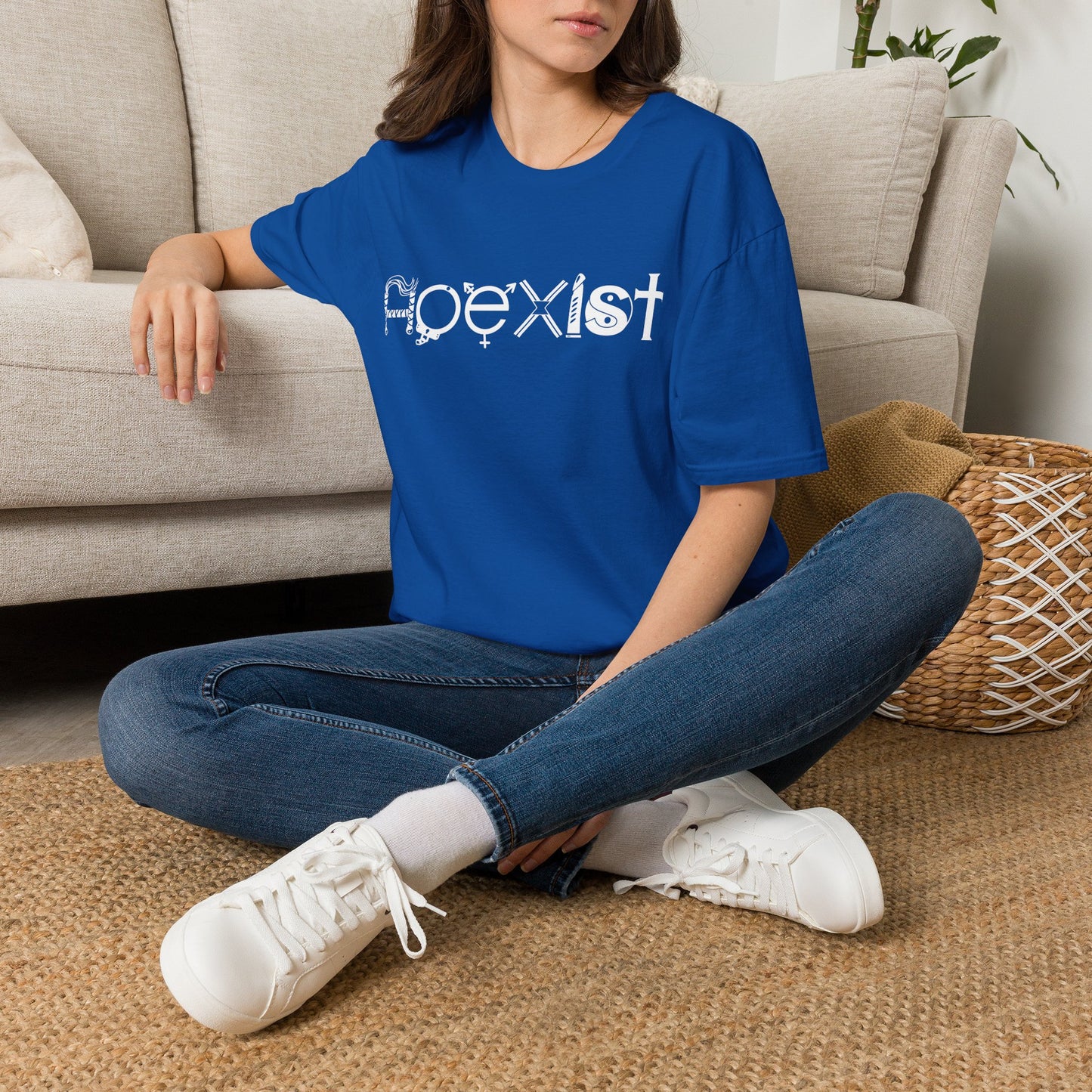 HOEXIST (White Letters)  | T-Shirt