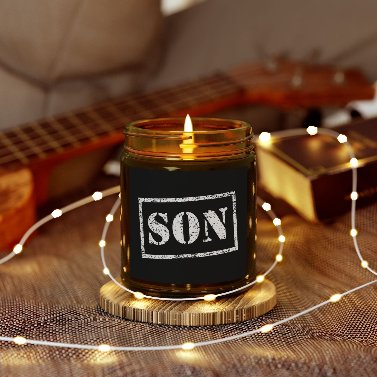 Son | Scented Candles, Coconut Apricot Wax (4oz, 9oz)