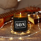 Son | Scented Candles, Coconut Apricot Wax (4oz, 9oz)