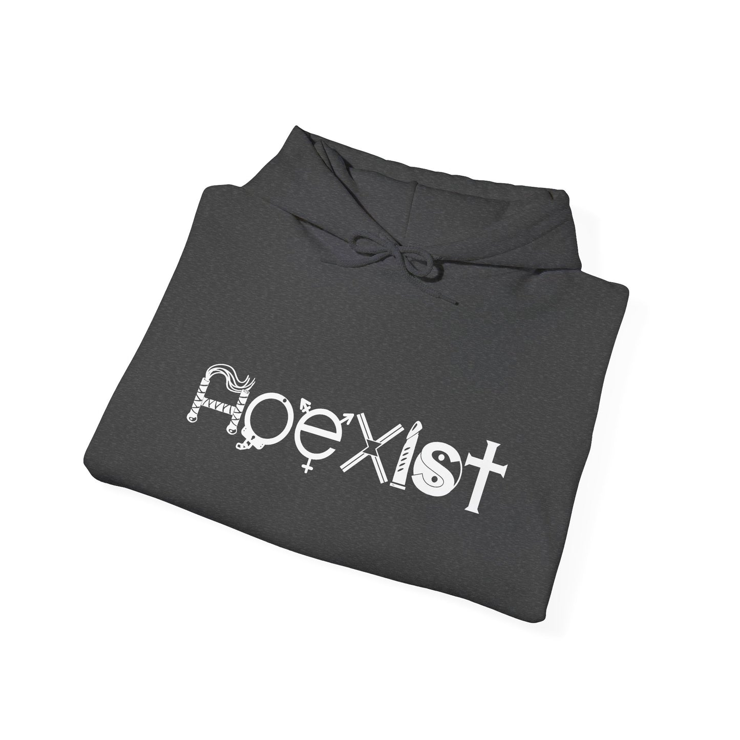 HOEXIST (White Letters) | Hoodie