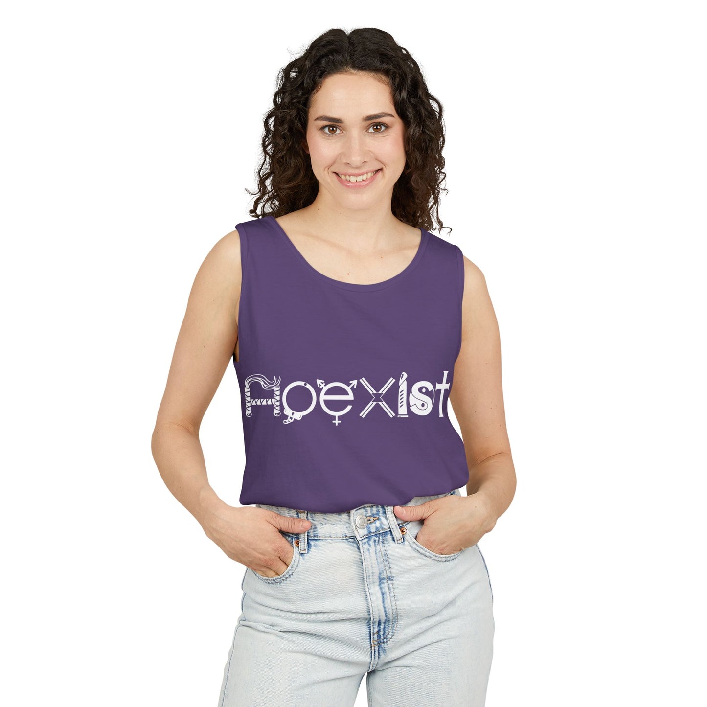 HOEXIST - White | Tank Top