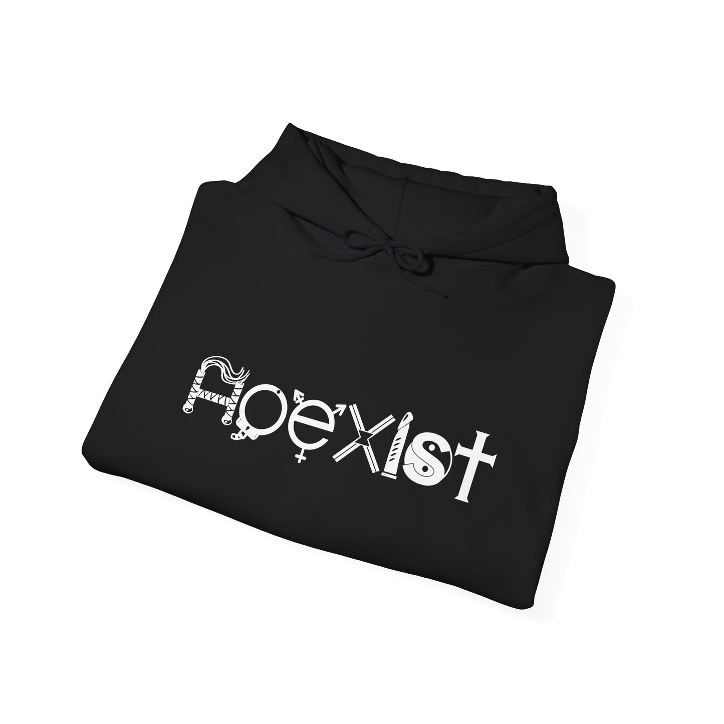 HOEXIST (White Letters) | Hoodie