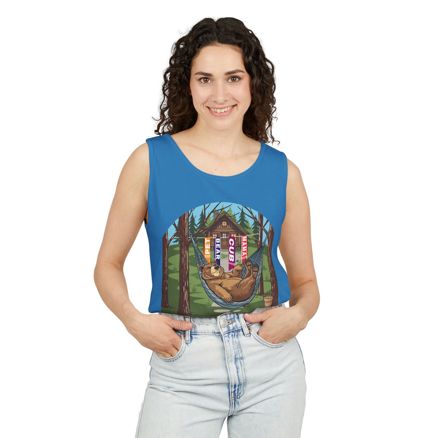 Campy Wuzzy Acres: Sash Queen Retirement Village Tank Top – NAB 2026 Fundraiser Shirt