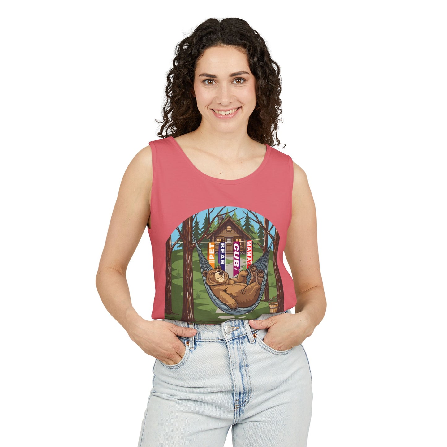Campy Wuzzy Acres: Sash Queen Retirement Village Tank Top – NAB 2026 Fundraiser Shirt