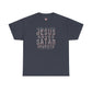 Jesus Saves, Satan Invests | T-Shirt