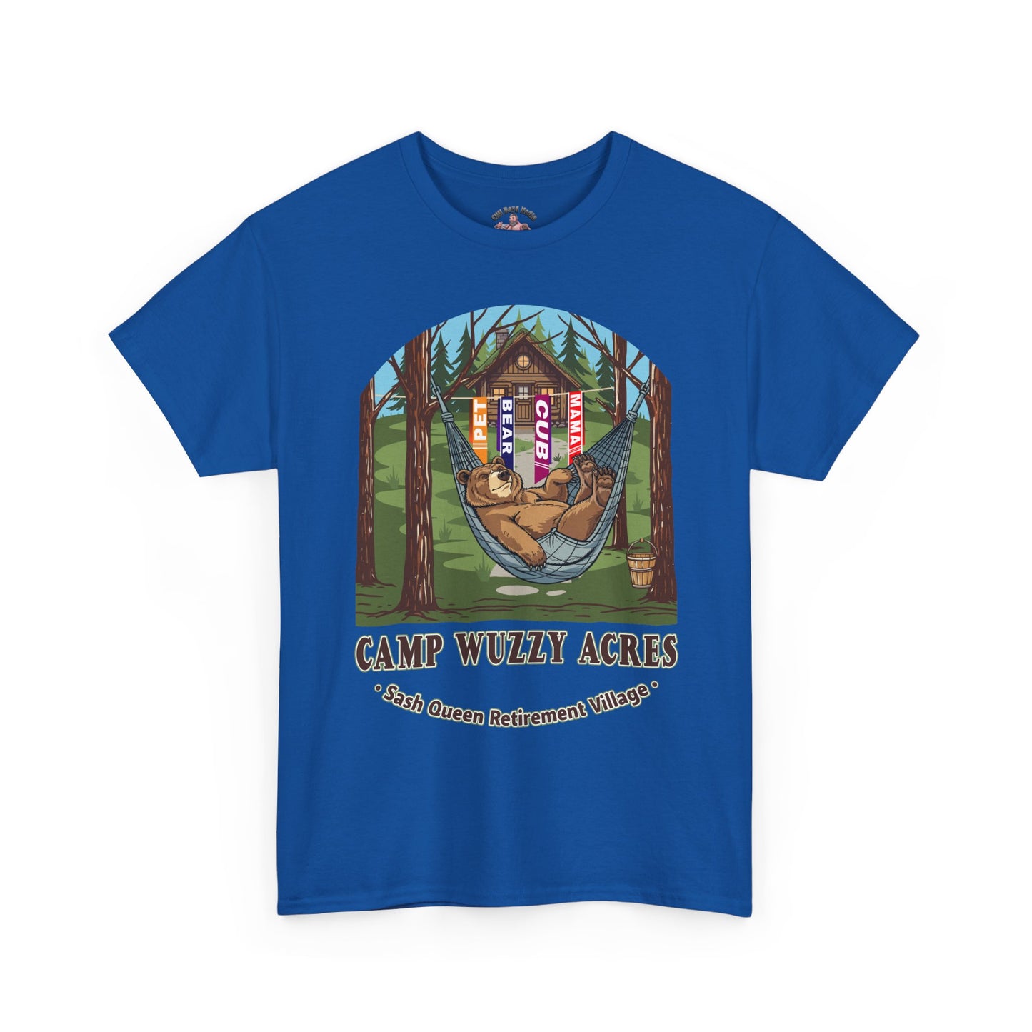 Campy Wuzzy Acres: Sash Queen Retirement Village Tee – NAB 2026 Fundraiser Shirt