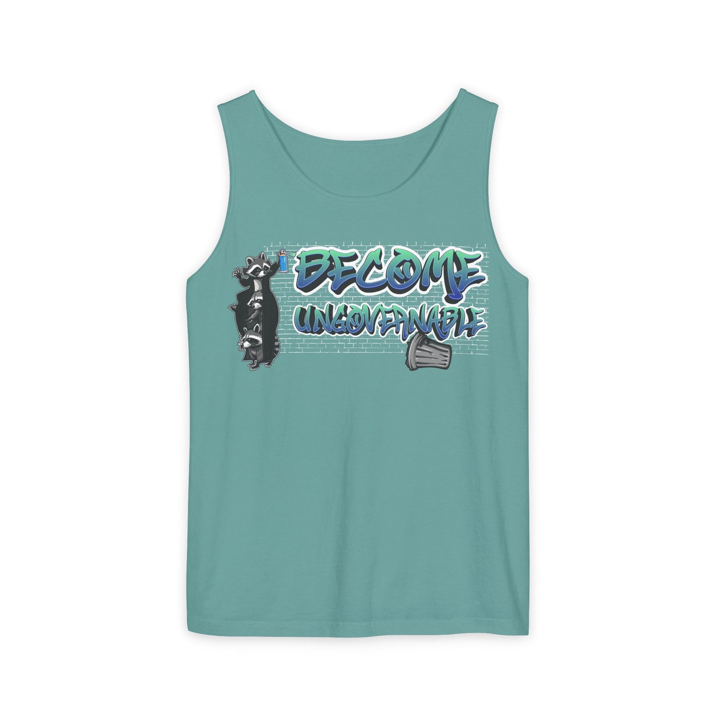 Become Ungovernable | Tank Top - Motivational Tee, Workout Shirt, Summer Style, Gym Gear, Inspirational Apparel