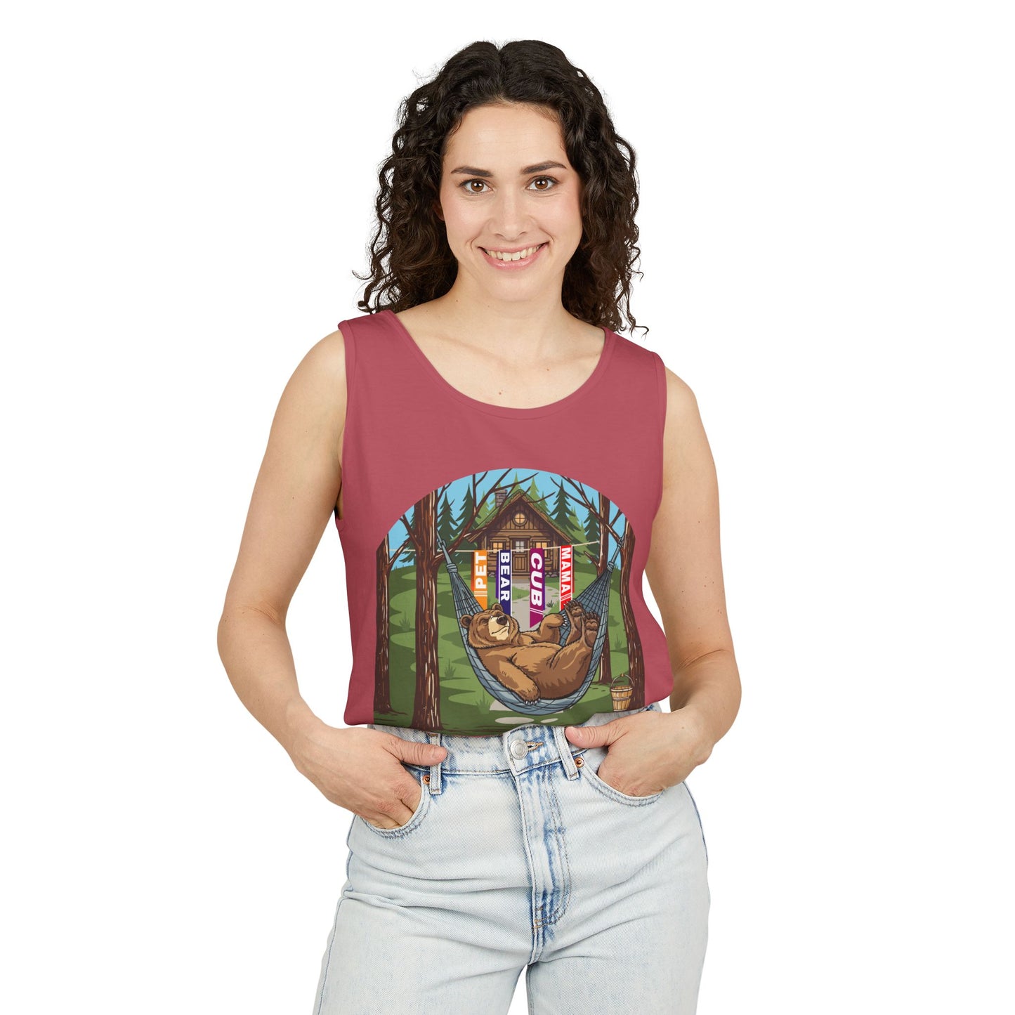 Campy Wuzzy Acres: Sash Queen Retirement Village Tank Top – NAB 2026 Fundraiser Shirt