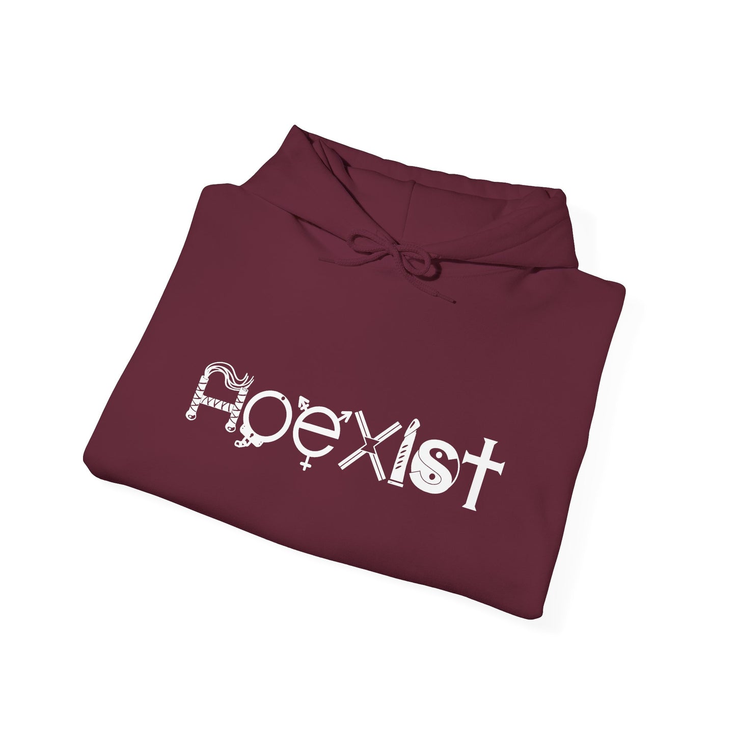 HOEXIST (White Letters) | Hoodie