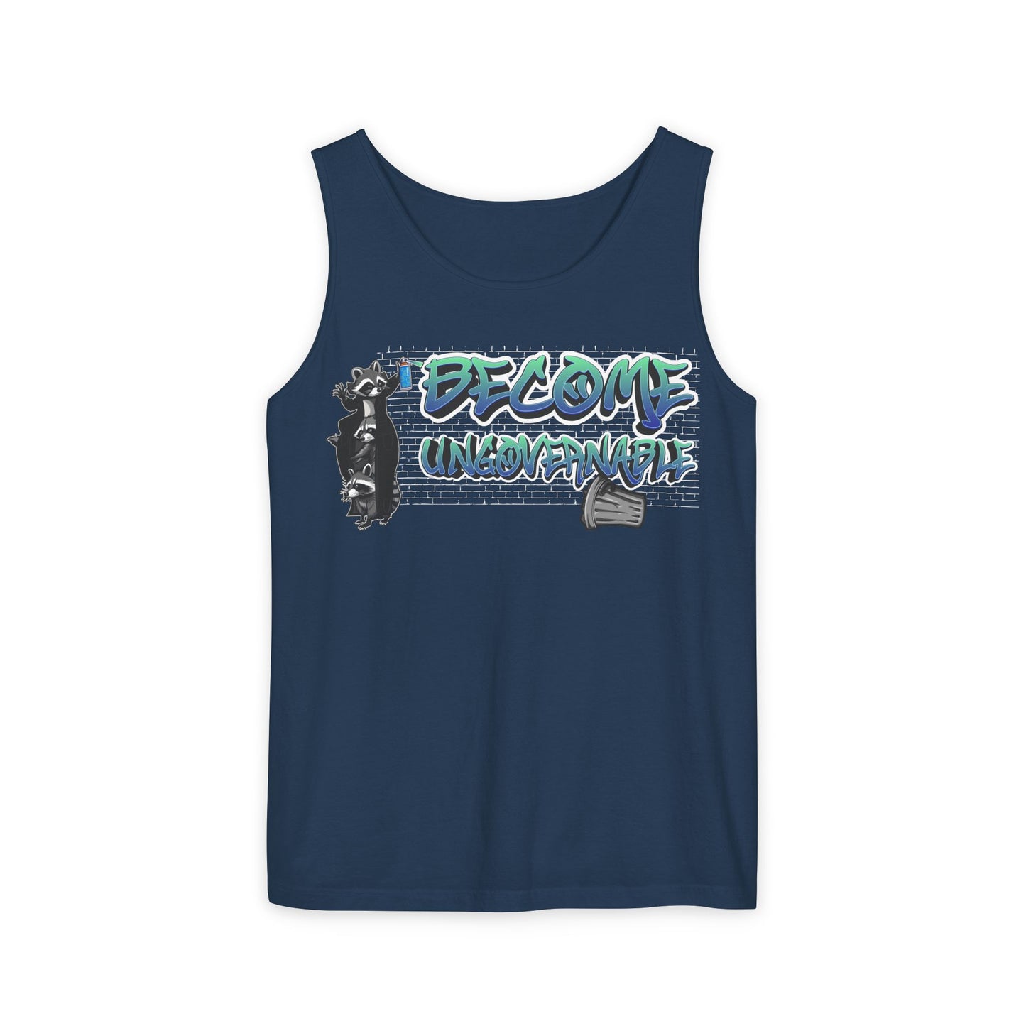 Become Ungovernable | Tank Top - Motivational Tee, Workout Shirt, Summer Style, Gym Gear, Inspirational Apparel