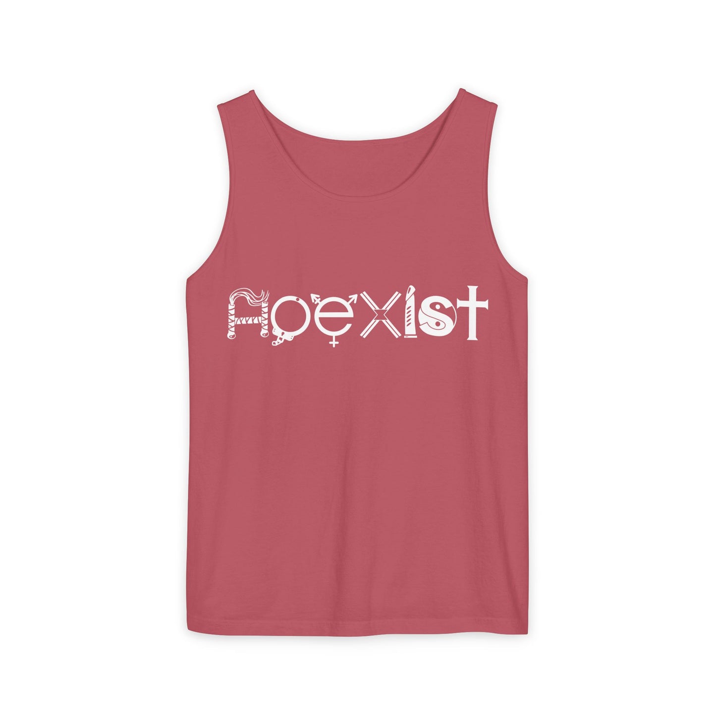 HOEXIST (White Letters) | Tank Top