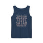 Jesus Saves, Satan Invests | Tank Top