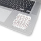 Jesus Saves, Satan Invests | Kiss Cut Sticker