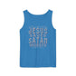 Jesus Saves, Satan Invests | Tank Top