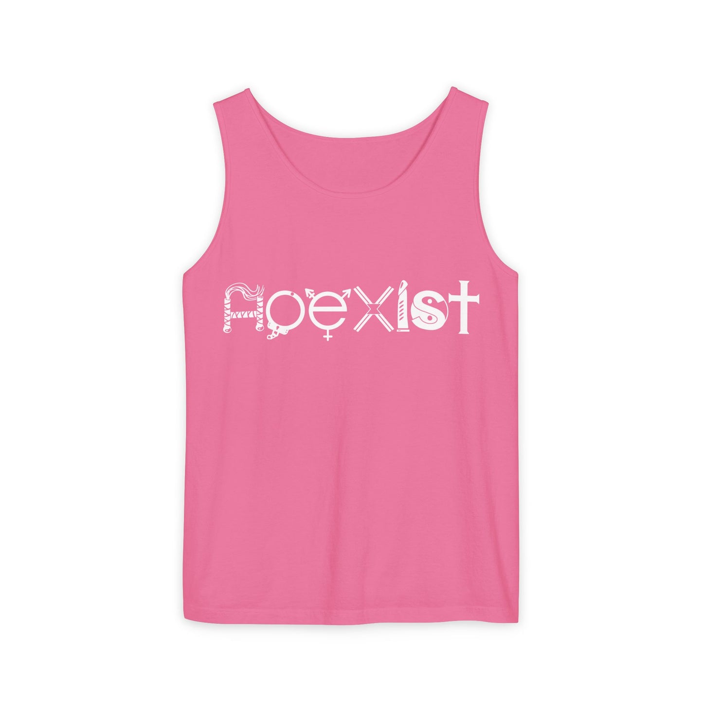 HOEXIST (White Letters) | Tank Top