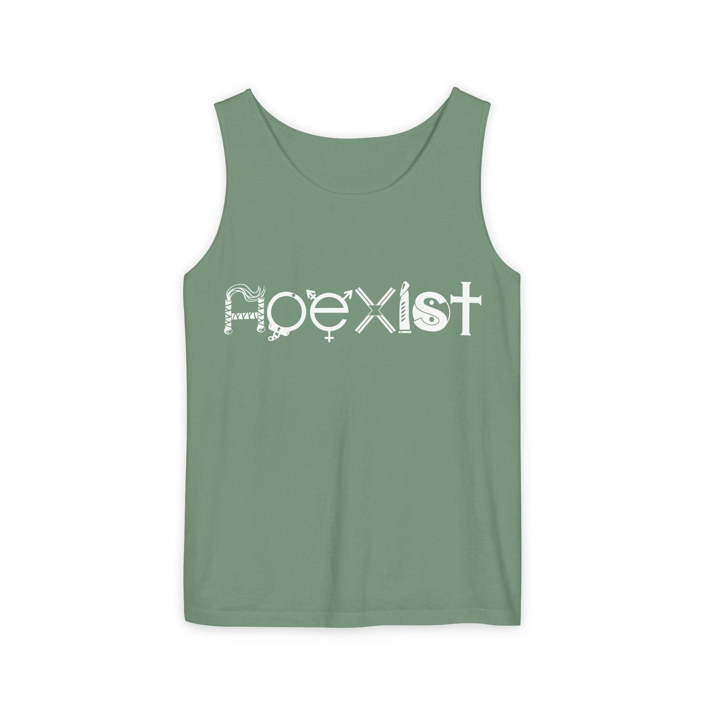 HOEXIST (White Letters) | Tank Top