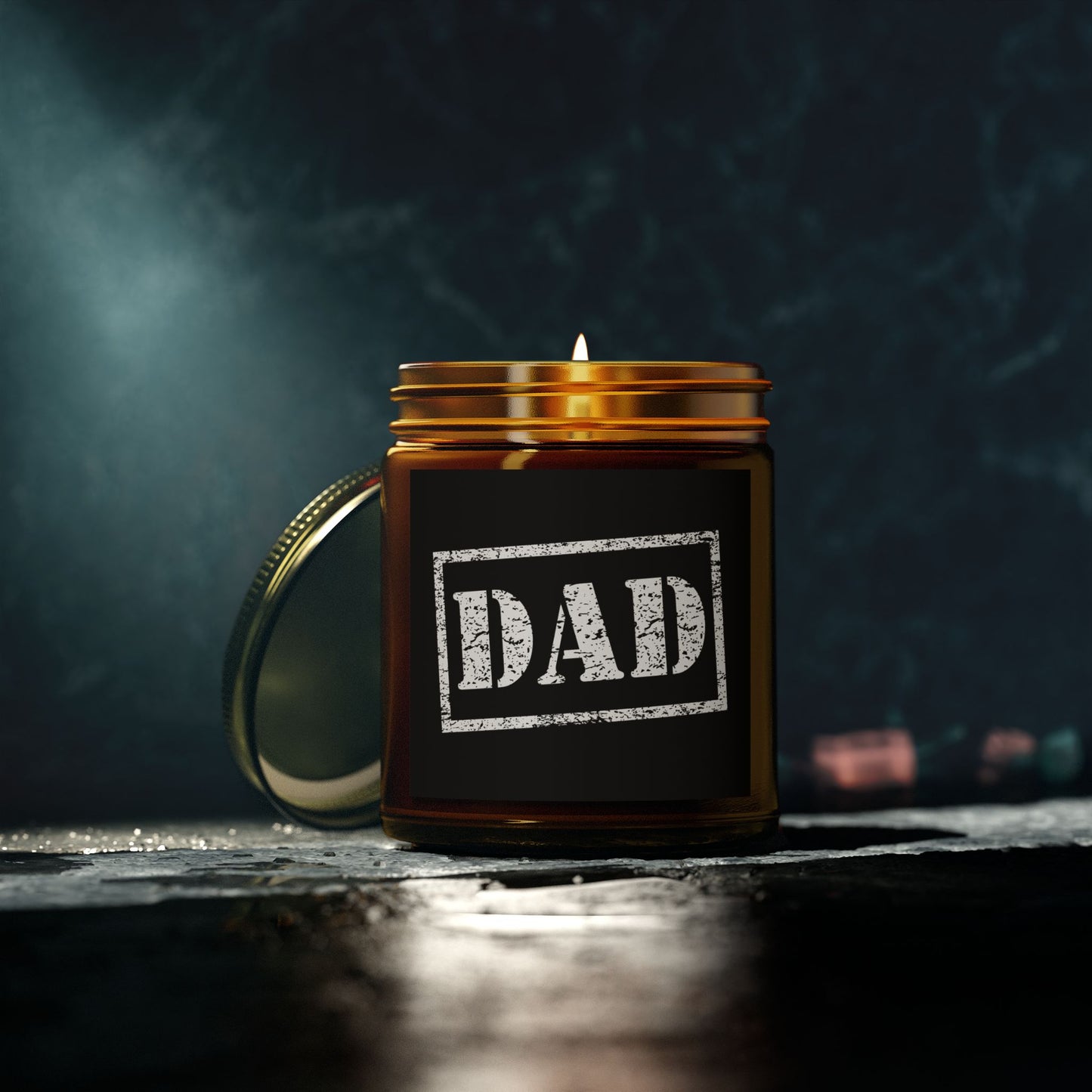 Dad | Scented Candles, Coconut Apricot Wax (4oz, 9oz)