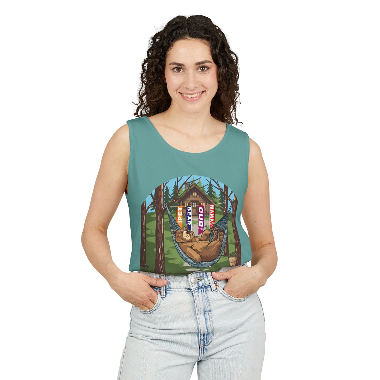 Campy Wuzzy Acres: Sash Queen Retirement Village Tank Top – NAB 2026 Fundraiser Shirt