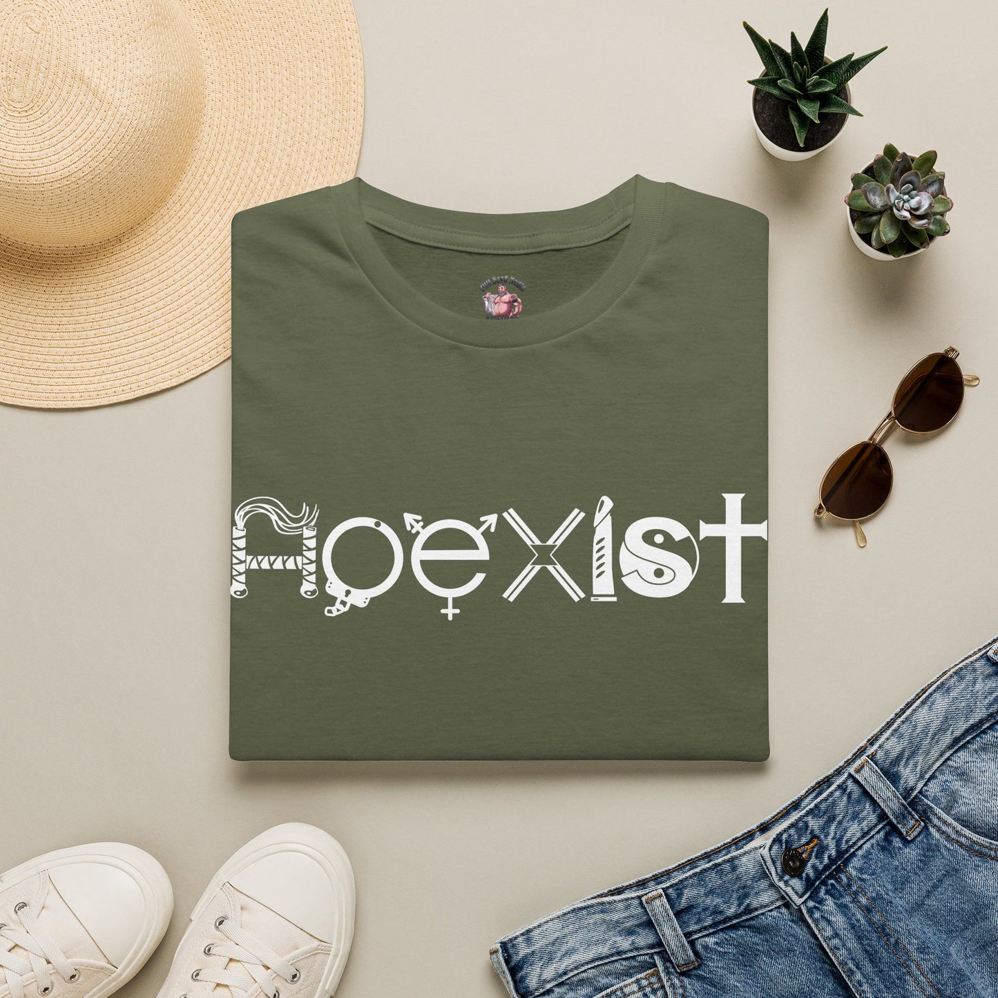 HOEXIST (White Letters)  | T-Shirt