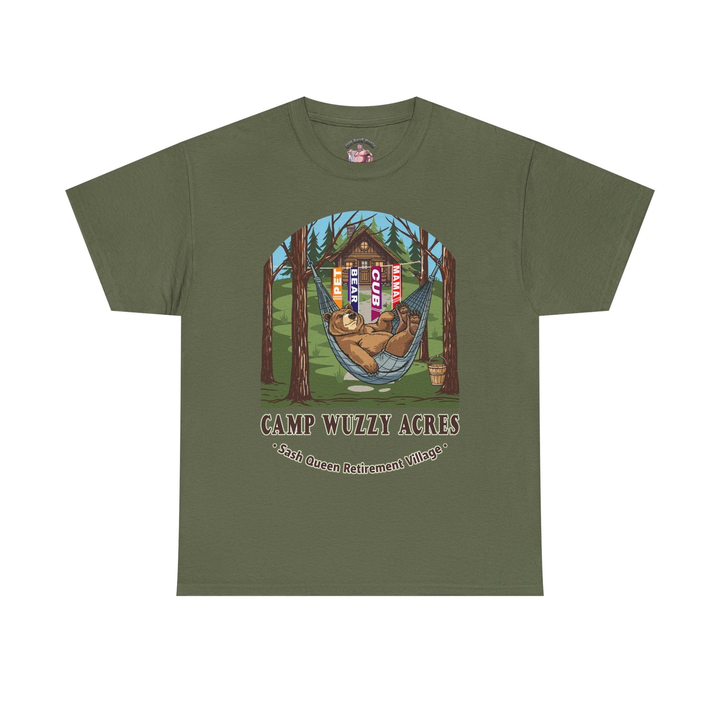 Campy Wuzzy Acres: Sash Queen Retirement Village Tee – NAB 2026 Fundraiser Shirt