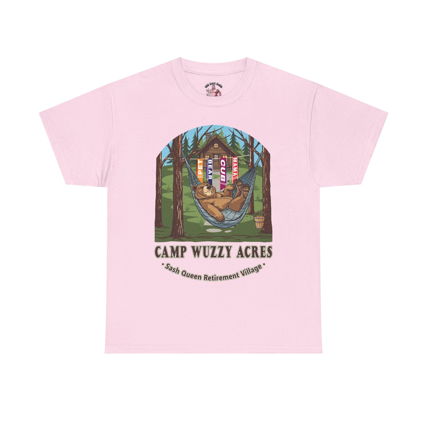 Campy Wuzzy Acres: Sash Queen Retirement Village Tee – NAB 2026 Fundraiser Shirt