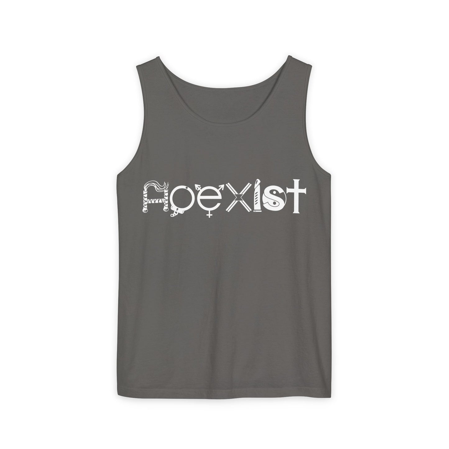 HOEXIST (White Letters) | Tank Top